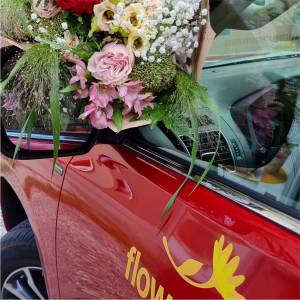 flower taxi a narodeninová kytica